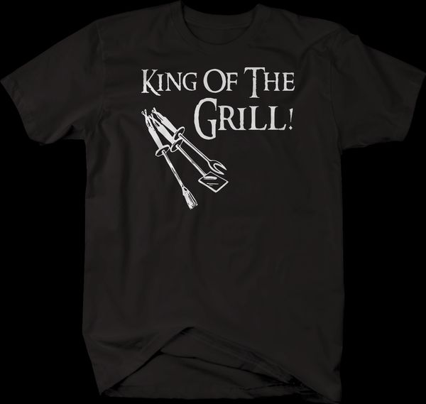 

king of the grill bbq папа день отец дизайнеры толстовка футболка толстовка