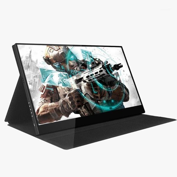 

pc lapextended 15.6 4k touch monitor 60hz 10 point touch hdr gaming screen for windows os smart phone switch ps4 xbox1