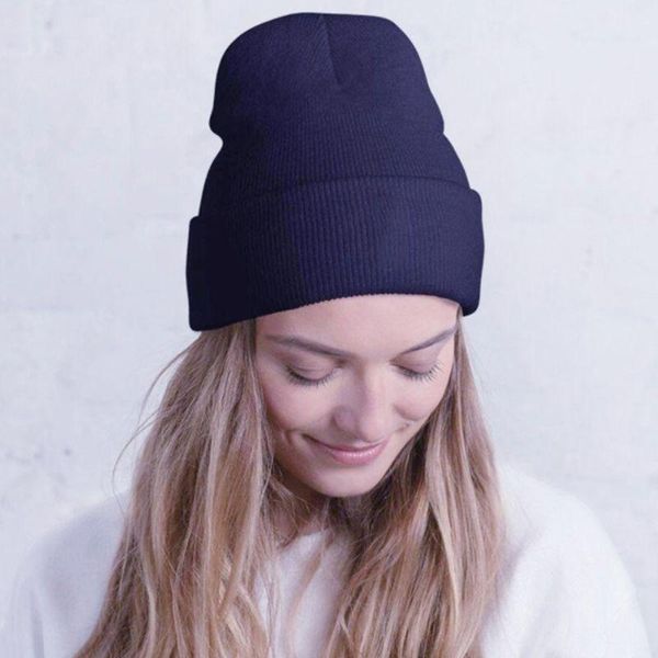 

мужчины женщины осень зима вязаная шляпа сплошной цвет вскользь хип-хоп капот, Blue;gray