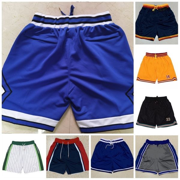 

just baceball pocket shorts blue yellow white black