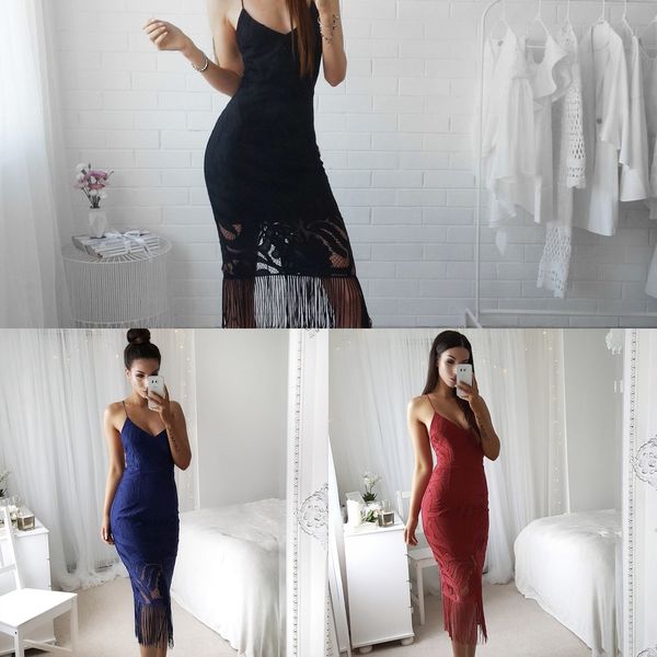 

f3-81160 fashion women's bandage tassel show thin suspender lace f3-81160 fashion women's bandage tassel show dress sling sling th, Black;gray