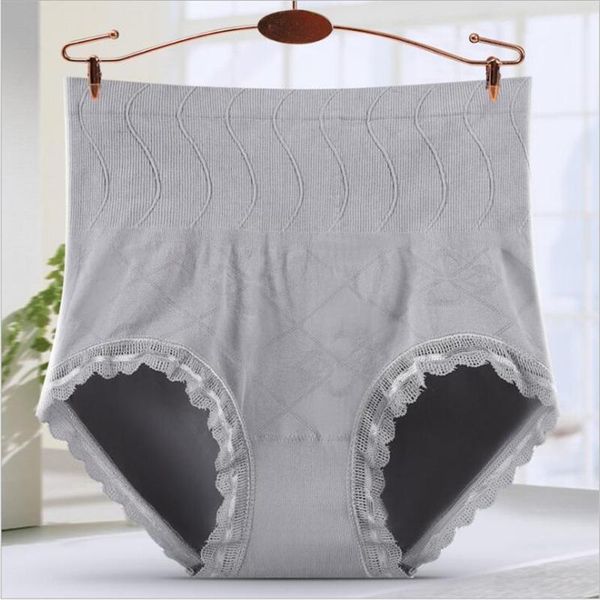 

5pcs/lot pure cotton high waist women's panties briefs underwear ladies autumn winter panty lingerie female underpants, Black;pink