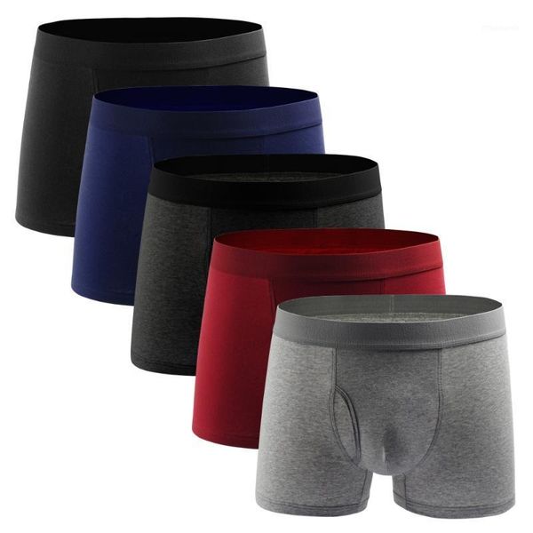 

men's panties 5pcs/lot underwear men boxers cotton shorts boxershorts home underpants men underwear boxer cuecas masculina1, Black;white