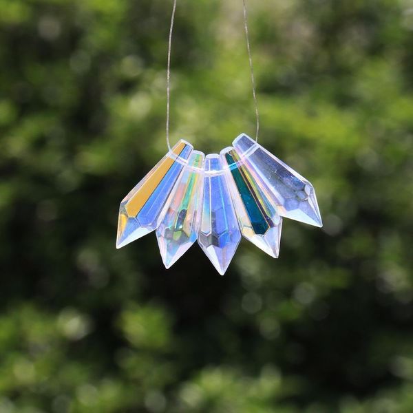 

5pcs aurora rainbow suncatcher chandelier crystal lamp glass prism 1.5inch pendant 5pcs aurora beauty and supply h wmtvza