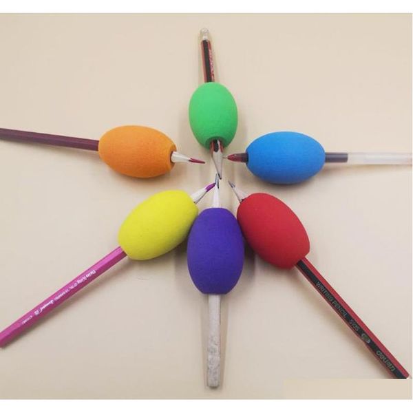 

oval shape pencil grips eva soft pen grip for kids handwritting students children school sup sqckba bdenet