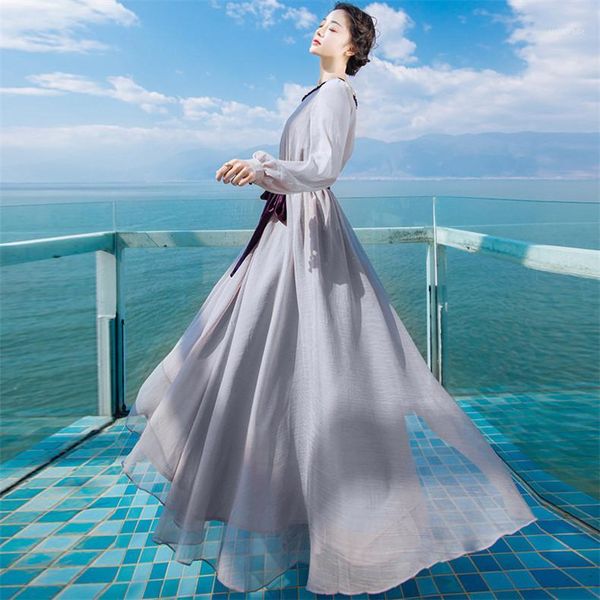 

casual dresses explosions leisure elegant embroidery women lace spring summer shirt dress1, Black;gray