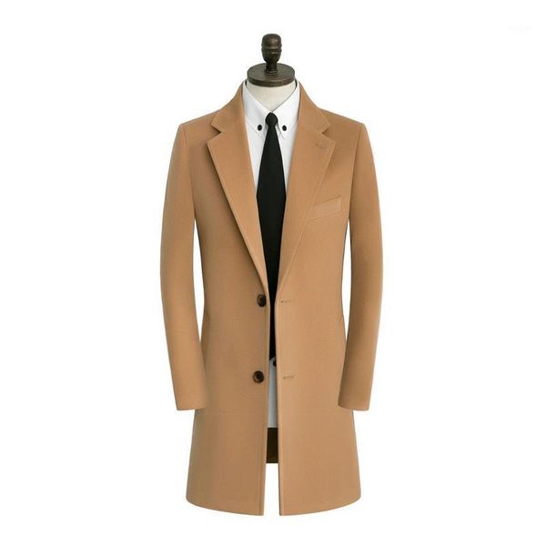 

2019new arrival fashion winter double sided wool overcoat men long style coat casual thick mens super large size s-6xl7xl8xl9xl1, Black