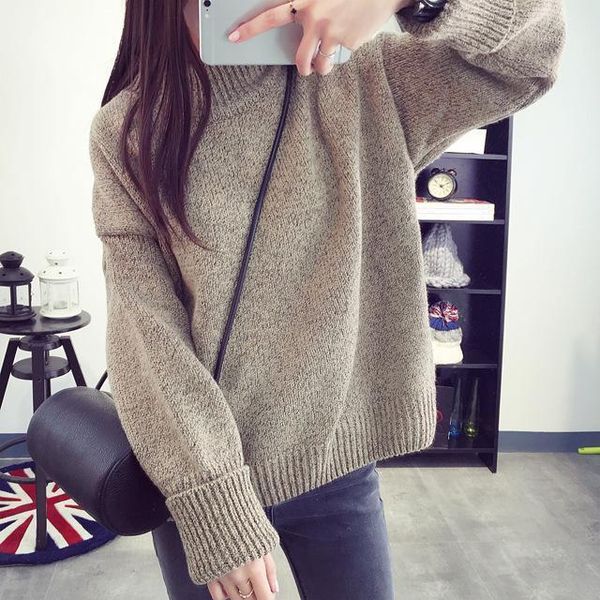 

turtle neck loose turtleneck bottoming sweater jacket joker long sleeve pullover fall 2020 women clothing1, White;black