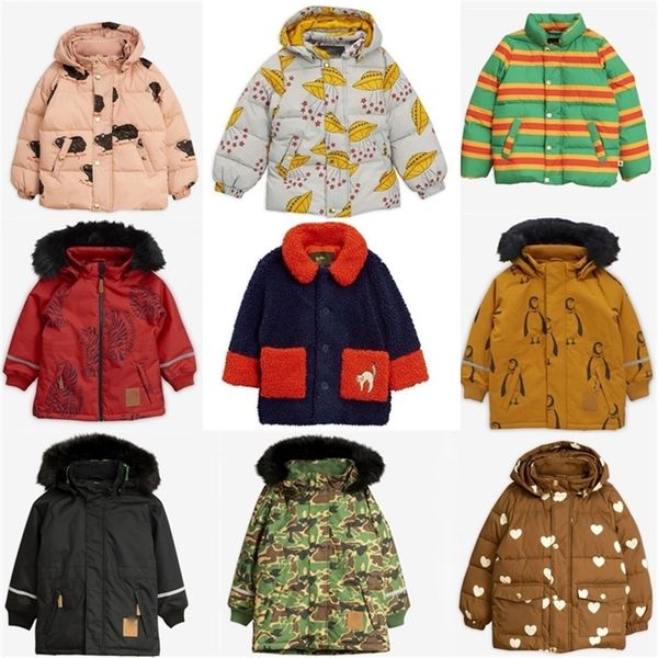 

kids coat strafina boys girls winter coat infant baby animal hooded jacket thick cotton outerwear children clothes overcoat 201102, Blue;gray