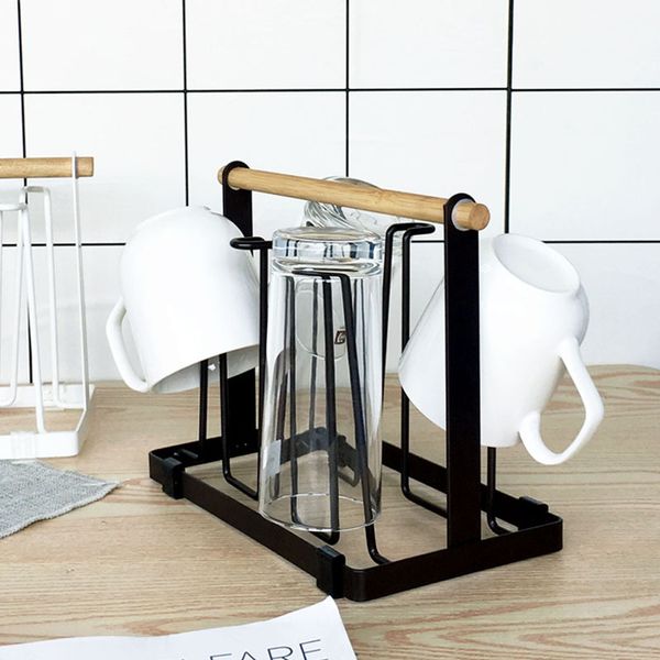 

water cup holder racks mug drain rack upside down tray racks for glass racks home living room