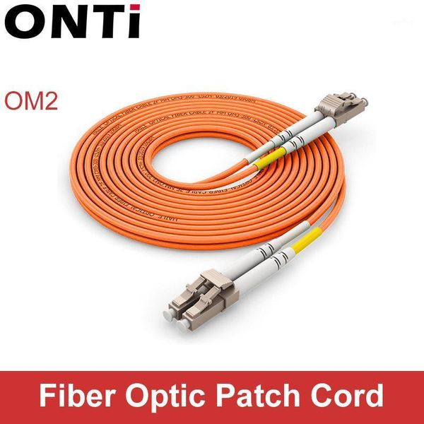 

fiber optic equipment onti 1000mbps multimode lc-lc patch cord cable upc lc-st mm optical jumper duplex om2 3m 10m 30m1