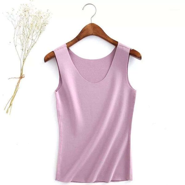 

gym clothing seemless heat vest autumn winter thermal underwear elastic plus velvet cotton womens size /301, White;black