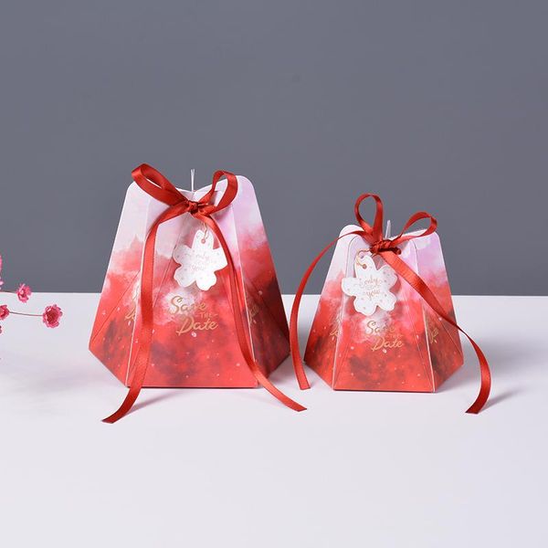 

30pcs/lot creative five-pointed star candy box wedding favors paper box diy gift boxes goodie bags party wedding supplies