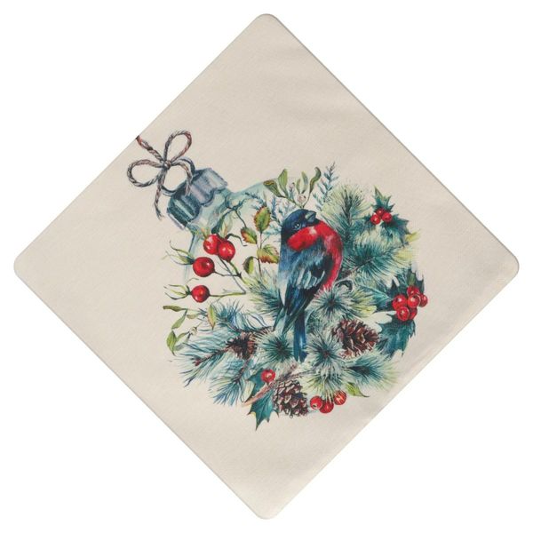 

рождество throw подушка обложка льняное назад подушка без подушка ядра печати гостиной новогоднее украшение наволочки bbyvtl bwkf