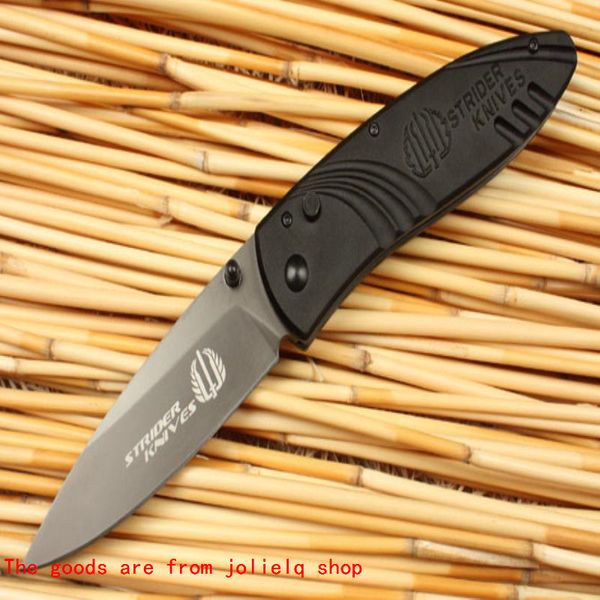 

aluminum strider f31 knife folding handle 440c 56hrc camping hunting knife folding knife 1pcs qoevk qynf