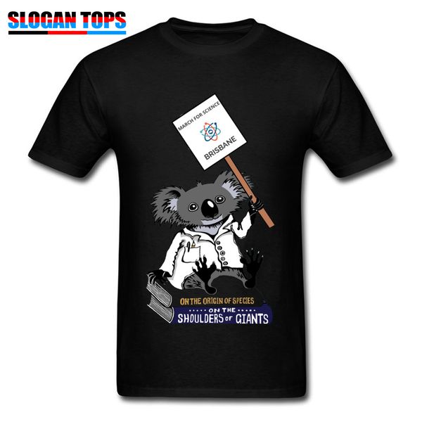 

hip hop march for science brisbane koala print cute summer male clothes black geek tees sport hooded sweatshirt hoodie t shirt