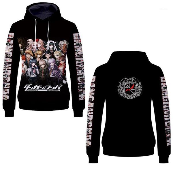 

3d hoodies dangan ronpa sweatshirt anime danganronpa v3 killing hoodie 3d printed hoodie for fans cosplay1