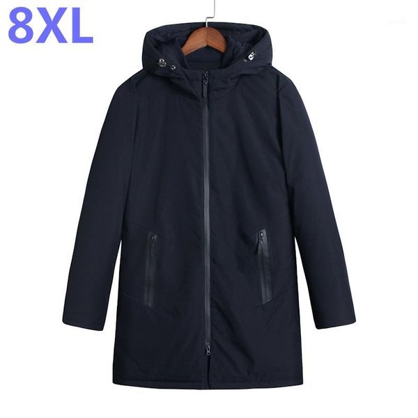

2018 8xl 7xl 6xl 5xl 2016 winter keep warm coat casual men's jacket men's brand long section jacket coat cotton-padded clothes1, Black