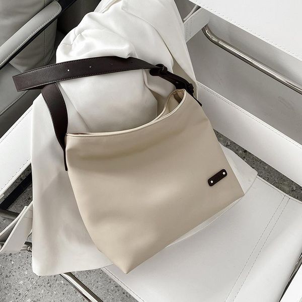 

simple womens crossbody bag female 2020 autumn winter new fashion large capacity women shoulder bag all-match soft bucket