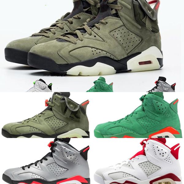 

travis 6 with box scotts jumpman 6s mens basketball shoes 3m reflective infrared oregon ducks trainers sneakerssqyw