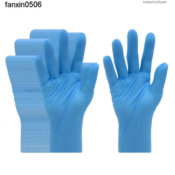 

comfortably 100pcs nitrile lasticity soft disposable texture wear and flexibly chemical box safety gloves akm0