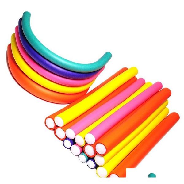 

diy styling sticks tools for hairstyle 30 pcs /set hair curler flexi rods soft foam bendy hair roller plastic ha sqckwm bdehair