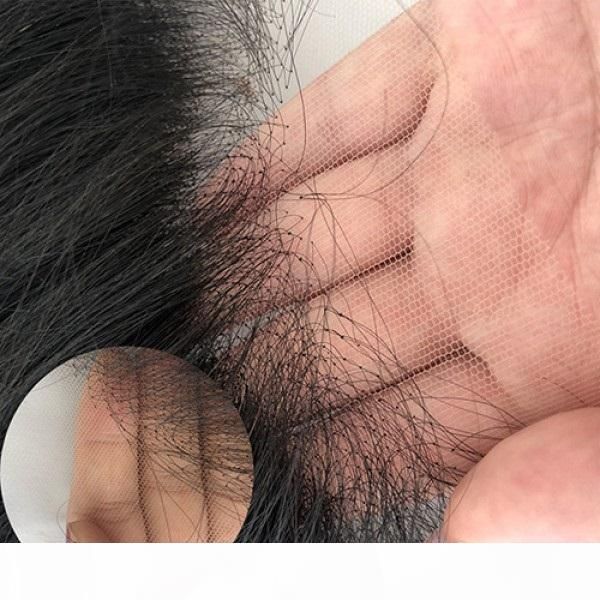 

invisible hd thin lace 4x4 and 5x5 closure 100% virgin hair by fedex grade, Black