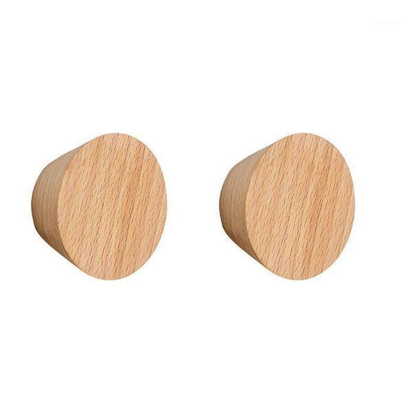 

hooks & rails 2pc wooden clothes creative minimalist wall over the door hook hanger for bag coat hat scarf1