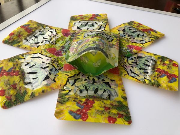 

3.5-7g bags california exotics childproof mylar bags kush rush sf mylar bags bbyab sweet07