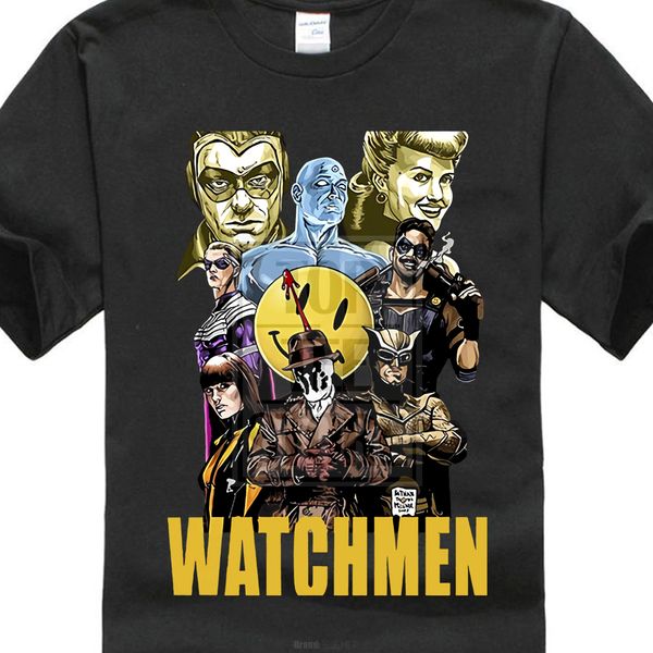 

watchmen фильм плакат футболка черный оранжевый синий красный все размеры s для 4xl новизны прохладный tops сыпучие черный tshirt спорта с к