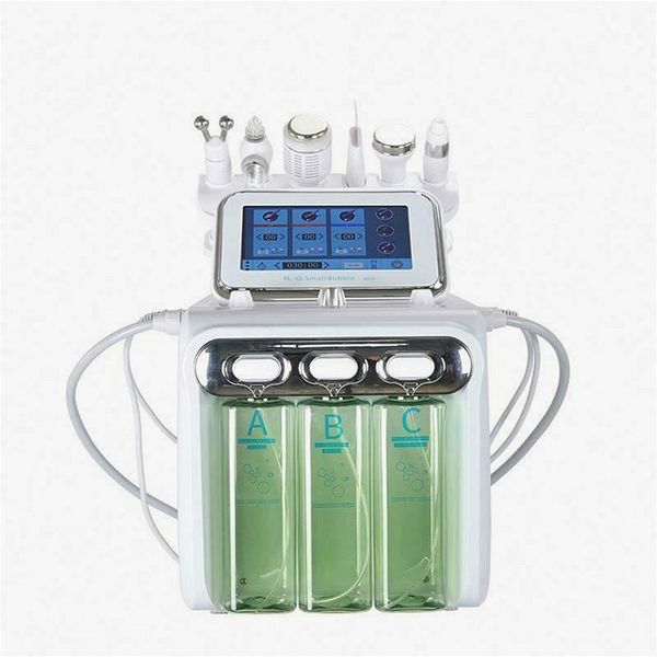 

6in1 hydrafacial skin care face cleaner hydro peeling h2-02 skin rejuvenation face lift blackhead remover dermabrasion machine microdermabra