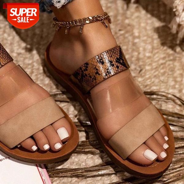 

women's summer shoes patchwork retro mules shoes outdoor beach flat heel sewing 2020 fashion casual female ladies #z76r, Black