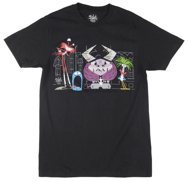 

fosters home для воображаемый 2020 друзья line up t-shirt mens black коротким рукавом o-образным вырезом топы футболки s-3xl спорт с капюшон