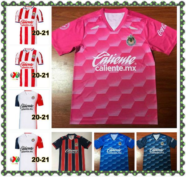 

2020 guadalajara soccer jerseys chivas o.peralta i.brizuela a.pulido a.vega home away 3rd 20 21 football men womenliga mx chivas kids shirt, Black;yellow