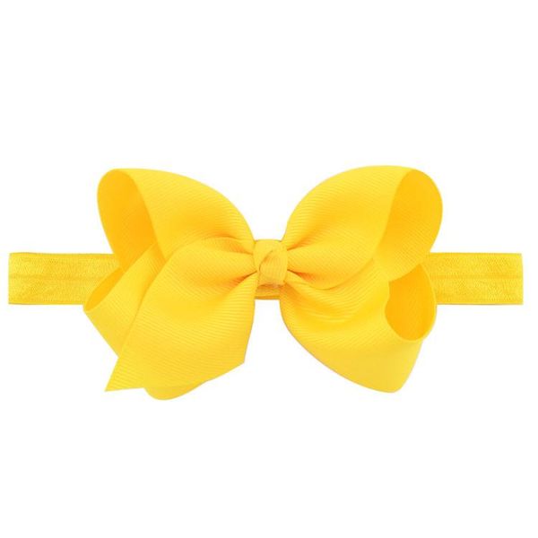 

1 pcs newborn kids headband bows grosgrain ribbon bow elastic headwear headbands hair bands diy hair accessories 608 q bbyztj