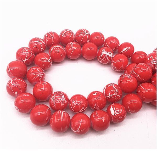 

wholesale 4/6/8/10mm czech glass beads loose spacer beads painted charm for jewellery making diy bracelet&neck qyluje, Crystal