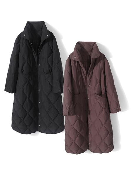 

90 1899 yuan to keep warm wool coats c series bud brand new winter 2021 straight thick woman, Black