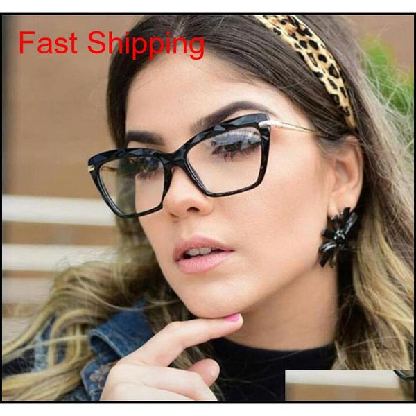 

fashion retro cat eye women glasses frame optical glasses prescription men eyeglasses frames oc qyltvp bdehome, Black