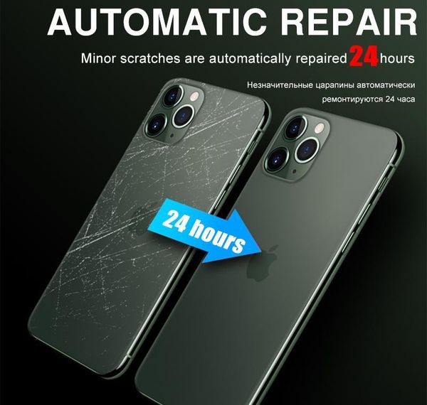 

100d back protective hydrogel film cover for iphone 11 pro 6 6s 8 7 plus xr x xs max full screen protector qylahj loveshop01