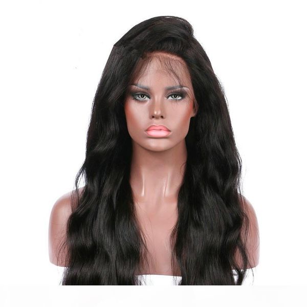 

brazilian human hair wigs for black women brazilian body wave pre plucked natural hairline lace front wigs with baby hair fzp34