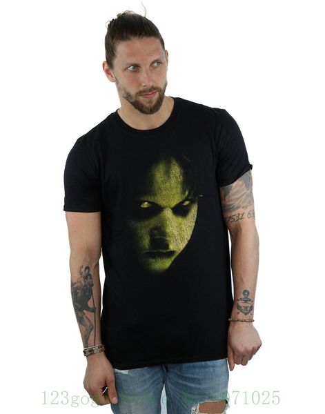 

экзорцист мужская regan face t рубашка аниме молодой человек лето вокруг шеи аниме тенниска спорта толстовка с капюшоном толстовка