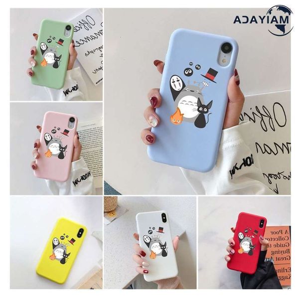 

sewqcustomize hayao miyazaki my neighbor's eight color vip 11 pro max 7 8 plus s x mvtrvgt