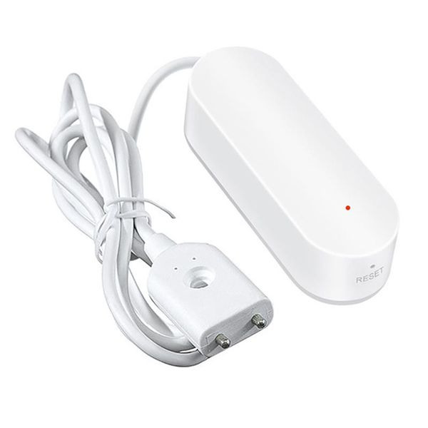 

full-tuya smart water alarm sensor wifi water leak detector overflow flood leakage alerts remote monitor leak 1 set