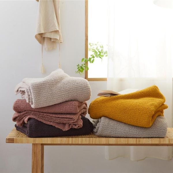 

regina brand super soft warm blankets cozy breathable gray beige autumn decor knitted bedspread luxury sofa bed throw blanket