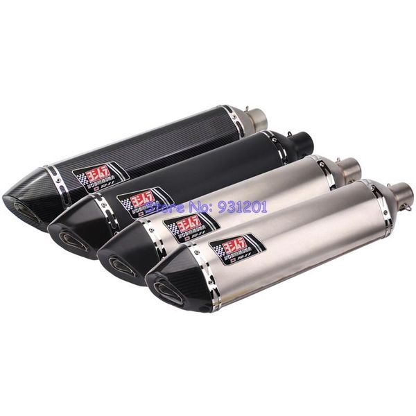 

length 570mm inlet 51mm 61mm yoshimura exhaust pipe muffler motorcycle pitbike scooter db killer escape moto yoshimura universal
