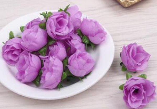 

3cm mini rose cloth artificial flower diy rose flower head for wedding party h bbyfhq garden2010
