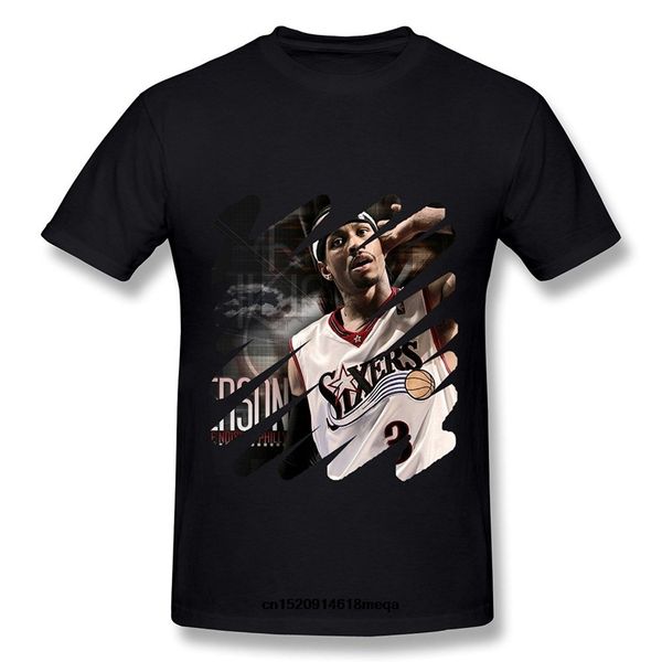 

funny fashion men's printed the form dollar shows allen iverson cotton for men black hoodie designers t shirts sweatshirt