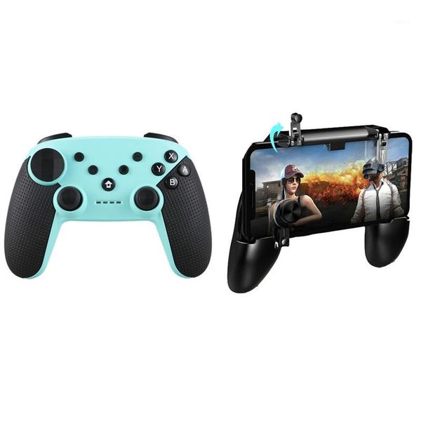 

2 pcs nfc wireless bluetooth game controller joystick for switch pro game machine en pc for android1