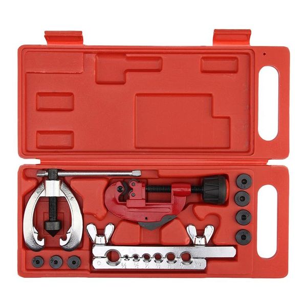 

professional hand tool sets copper brake fuel pipe repair double flaring dies set clamp kit tube cutter