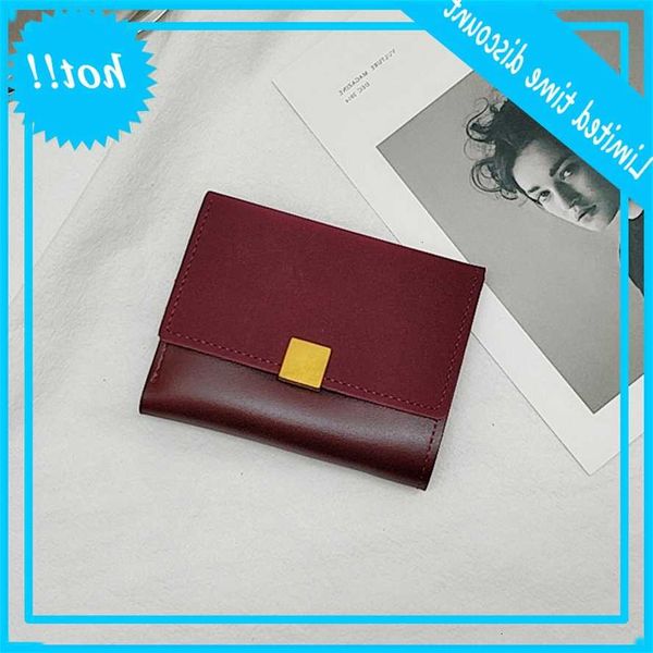 

2020 leather women portfolios hasp dame moneybags rits portemony woman short wallets money cards id holder pockets, Red;black